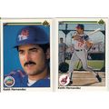 TWO 1990 Upper Deck Keith Hernandez cards #222 ...