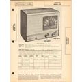 EMERSON model 535 5 tube AM radio receiver Sams...