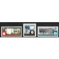 Malta 1968 Human Rights Year set 3v SG399-401 UM