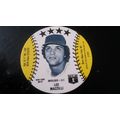 1981 MSA Disc Blank Back Lee Mazzilli Excellent...
