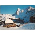 Postcard Allmendhubel Restaurant, Murren Switze...