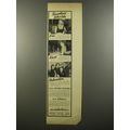 1954 United States Lines Ad - Mrs. John Jock McLean; Margaret Truman