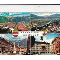 Innsbruck Austria Multiview Postcard posted 196...