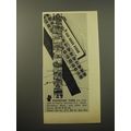 1960 Rooster Ties Ad - Rooster Ties are available at Root's, summit, N.J.