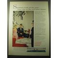1960 United States Lines Cruise Ad - Smartest event of the year