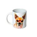 Chihuahua - Printed Ceramic 11oz Mug -Free Pers...