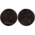 Great Britain. George III. Halfpenny/Token 1775...