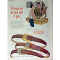 HICKOK MANUFACTURING 1949 bold look belt brings...