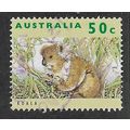 AUS 1992 50c 'WILDLIFE (1ST SERIES) -KOALA' FIN...