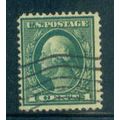 Used 405 1c George Washington Just Clears A08559