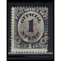 Used O47 1c Official Stamp 'POST OFFICE' Averag...