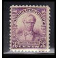 725 3c Daniel Webster Barely Clears MNH O3621
