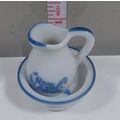 Vintage Miniature Home Sweet Home Pitcher and B...