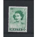 Malta.SG255 1d Queen Elizabeth when Princess (G...