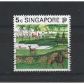 Singapore.SG624 5c Zoological Gardens.Fine Used...