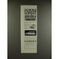 1966 Citroen DS-21, Station Wagon, Ami-6 Wagon Car Ad
