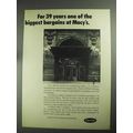 1968 Carrier Air Conditioning Ad - Bargains at Macy's