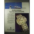 1984 Corum Admiral's Cup Watch Ad - Its Own Rewards