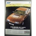 1984 Rover 2000 Car Ad - Good Breeding