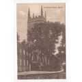 St Gorran Church Cornwall Postcard Meeksown Ser...