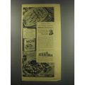 1946 Wilson's Mor Meat Ad - A hearty dish for a hungry husband
