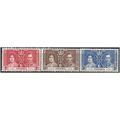 Nigeria 1937 Coronation Set SG46-48 Mounted Min...