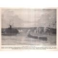 LANDING IN SULVA BAY, GALLIPOLI, TURKEY 1915 WW...