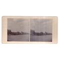 unknown location??. antique stereoview card riv...