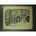 1946 Cartoon by Syd Hoff - Mrs. Feingold says w...