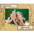 Sisters by Chance Friends by Choice Laser Engra...