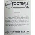 Panini Football 84 Stickers - Choose The Number...