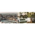 Northampton Market Church Aerial View 2x Postca...