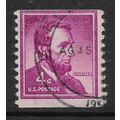 USA 1954 LIBERTY ISSUE 4c BRIGHT PURPLE LINCOLN...