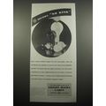 1933 Edison Mazda Lamps Ad - Means No risk