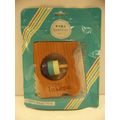 BANNOR TOYS OREGON SHAPED WOODEN RATTLE "LOKEPA...