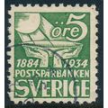 Sweden Facit 0239C/Scott 236, 5ö green Postal S...