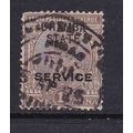 INDIA 1925 GEORGE V 1A CHAMBA STATE SERVICE OVE...