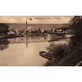 Postcard Profondeville, Belgium. The River Meus...