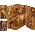 Cutefun Book Nook Kit, DIY Miniature House Kit ...