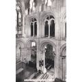 ED 258 ROMSEY ABBEY -THE CHOIR FROM TRIFORIUM. ...