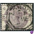 1883 SG190 2 1/2d Lilac Fine Used Check Letters...