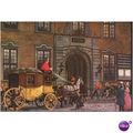 Germany Postcard - Stage Coach From Hamburg....