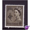 Great Britain Guernsey 1968 SG 10 4d Olive Sepi...
