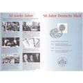 GERMANY DEUTSCHLAND 1998 50TH ANN OF DEUTSCHMAR...