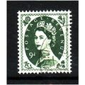 GREAT BRITAIN 1958 SG 582 9d BRONZE GREEN FINE ...
