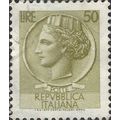 ITALY, Coin of Syracuse, olive 1968, 50Lire