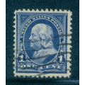 Used 264 1c Benjamin Franklin Fine M02827