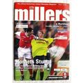 2002 programme Rotherham United v. Burnley, cen...