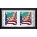 3281 33c U.S. Flag Over City Fine MNH CNP Left ...