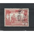 Burma.SG143 20p Girl Weaving (Red).Fine Used.Ju...